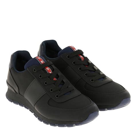 prada sneakers air|black Prada sneakers men.